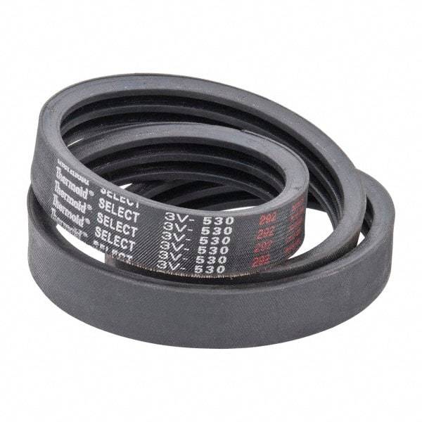 Value Collection - Section 3V, V-Belt - Neoprene Rubber, Narrow Banded, No. 3V530 - Eagle Tool & Supply