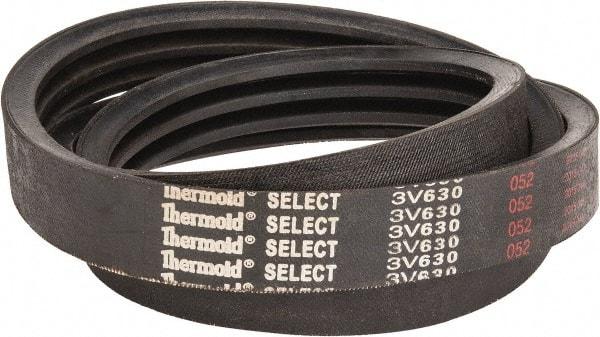 Value Collection - Section 3V, V-Belt - Neoprene Rubber, Narrow Banded, No. 3V630 - Eagle Tool & Supply
