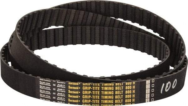 Value Collection - Section H, Timing Belt - Neoprene Rubber, Series H, No. 800H100 - Eagle Tool & Supply