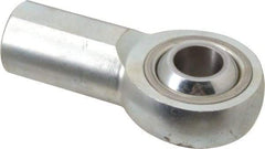 Made in USA - 2-3/4" ID, 2-3/4" Max OD, 76,205 Lb Max Static Cap, Plain Female Spherical Rod End - 1-1/4 - 12 RH, Alloy Steel with Steel Raceway - Eagle Tool & Supply