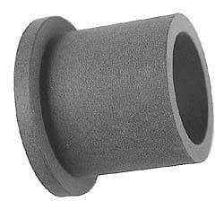 Bunting Bearing - 3/8" Inside x 1/2" Outside Diam, Vespel High Peformance Bearing - 5/8" Flange Outside Diam, 1/16" Flange Thickness, 1/2" OAL - Eagle Tool & Supply
