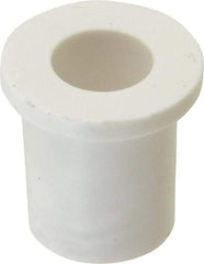 Bunting Bearing - 1/2" Inside x 3/4" Outside Diam, PTFE Sleeve Bearing - 1" Flange Outside Diam, 1/8" Flange Thickness, 1" OAL - Eagle Tool & Supply