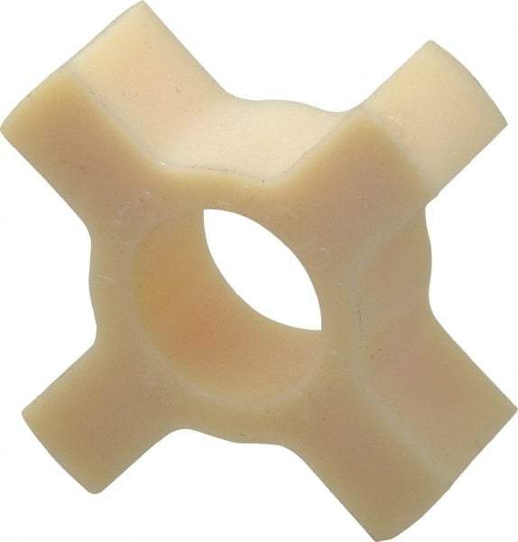 Lovejoy - Flexible Coupling Spider - 1.36" OD, 2" OAL, Hytrel, Order 2 Hubs & 1 Spider for Complete Coupling - Eagle Tool & Supply