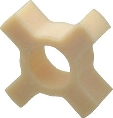Lovejoy - Flexible Coupling Spider - 1.36" OD, 2" OAL, Hytrel, Order 2 Hubs & 1 Spider for Complete Coupling - Eagle Tool & Supply