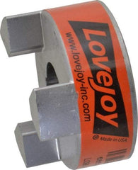Lovejoy - 3/4" Max Bore Diam, 3/16" x 3/32" Keyway Width x Depth, Flexible Coupling Hub - 2.11" OD, 2.12" OAL, Sintered Iron, Order 2 Hubs & 1 Spider for Complete Coupling - Eagle Tool & Supply