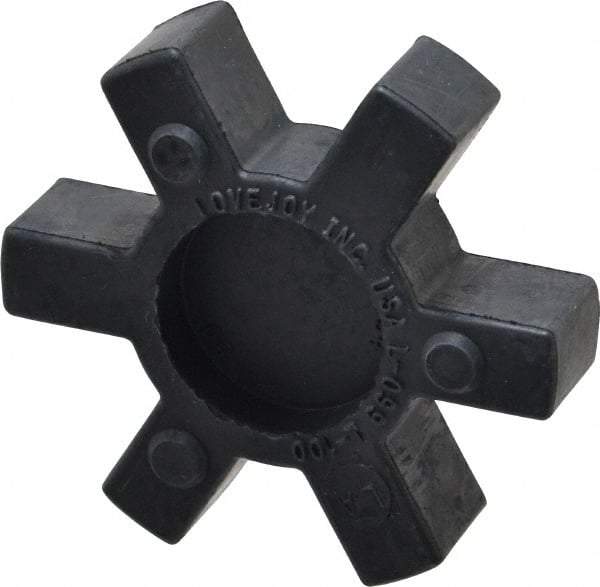 Lovejoy - Flexible Coupling Spider - 2.54" OD, 3-1/2" OAL, Buna-N, Order 2 Hubs & 1 Spider for Complete Coupling - Eagle Tool & Supply