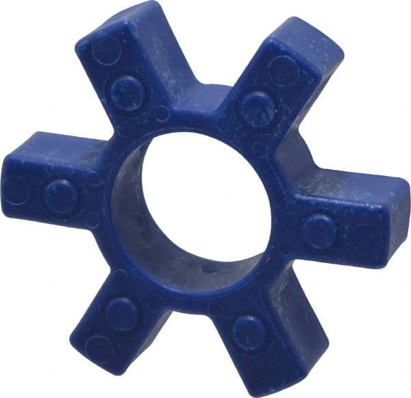 Lovejoy - Flexible Coupling Spider - 2.54" OD, 3-1/2" OAL, Urethane, Order 2 Hubs & 1 Spider for Complete Coupling - Eagle Tool & Supply