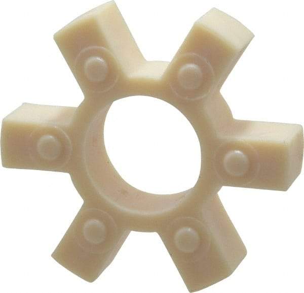 Lovejoy - Flexible Coupling Spider - 2.54" OD, 3-1/2" OAL, Hytrel, Order 2 Hubs & 1 Spider for Complete Coupling - Eagle Tool & Supply