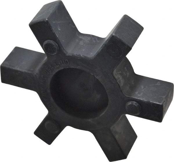 Lovejoy - Flexible Coupling Spider - 3.31" OD, 4-1/4" OAL, Buna-N, Order 2 Hubs & 1 Spider for Complete Coupling - Eagle Tool & Supply