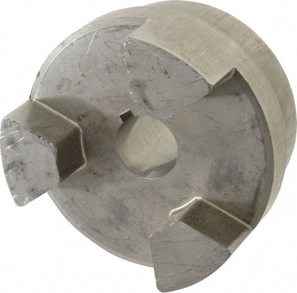 Lovejoy - 1-1/8" Max Bore Diam, Flexible Hub Coupling - 4-1/2" OD, 4.88" OAL, Sintered Iron - Eagle Tool & Supply