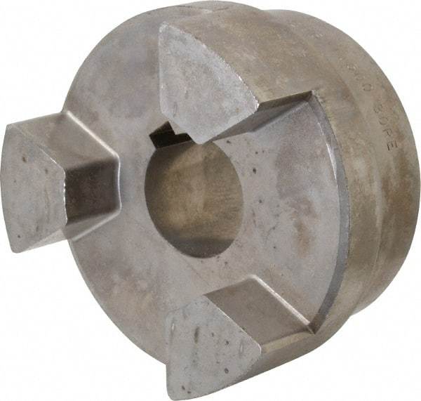 Lovejoy - 1-1/2" Max Bore Diam, Flexible Hub Coupling - 4-1/2" OD, 4.88" OAL, Sintered Iron - Eagle Tool & Supply