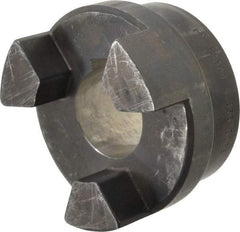 Lovejoy - 1-7/8" Max Bore Diam, Flexible Hub Coupling - 4-1/2" OD, 4.88" OAL, Sintered Iron - Eagle Tool & Supply