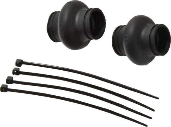 Lovejoy - 7/8" Bore Depth, 512 In/Lbs. Torque, Universal Joint Boot - 3/8" Inside x 1.32" Outside Diam, 1.32" OAL - Eagle Tool & Supply