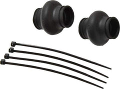 Lovejoy - 7/8" Bore Depth, 512 In/Lbs. Torque, Universal Joint Boot - 3/8" Inside x 1.32" Outside Diam, 1.32" OAL - Eagle Tool & Supply