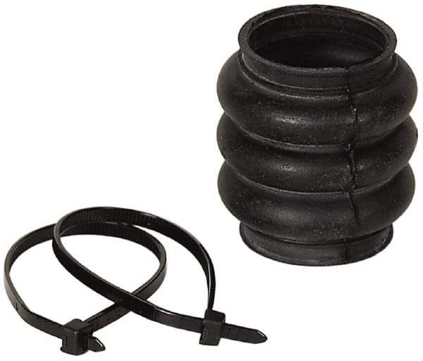 Lovejoy - 2-3/4" Bore Depth, 65,400 In/Lbs. Torque, Universal Joint Boot - 1-1/2" Inside x 4-1/4" Outside Diam, 4-1/2" OAL - Eagle Tool & Supply