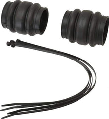 Lovejoy - 1-1/2" Bore Depth, 10,400 In/Lbs. Torque, Universal Joint Boot - 1" Inside x 2.59" Outside Diam, 3.08" OAL - Eagle Tool & Supply