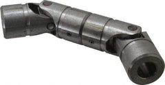 Lovejoy - 1-1/2" Bore Depth, 15,600 In/Lbs. Torque, DD-Type Double Universal Joint - 1" Inside x 2" Outside Diam, 10-7/8" OAL - Eagle Tool & Supply