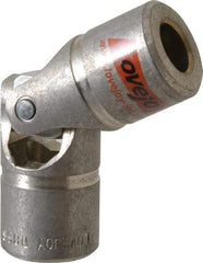 Lovejoy - 1-1/16" Bore Depth, 3,480 In/Lbs. Torque, D-Type Single Universal Joint - 5/8" Inside x 1-1/4" Outside Diam, 3-3/4" OAL - Eagle Tool & Supply