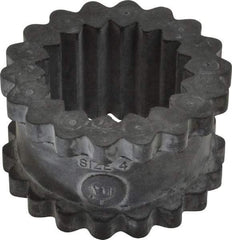 Lovejoy - 4 One Piece Solid Flexible Coupling Sleeve Insert - 2.31" OD, 1-1/4" OAL, EPDM - Eagle Tool & Supply