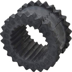 Lovejoy - 9 One Piece Split Flexible Coupling Sleeve Insert - 6" OD, 3" OAL, EPDM - Eagle Tool & Supply