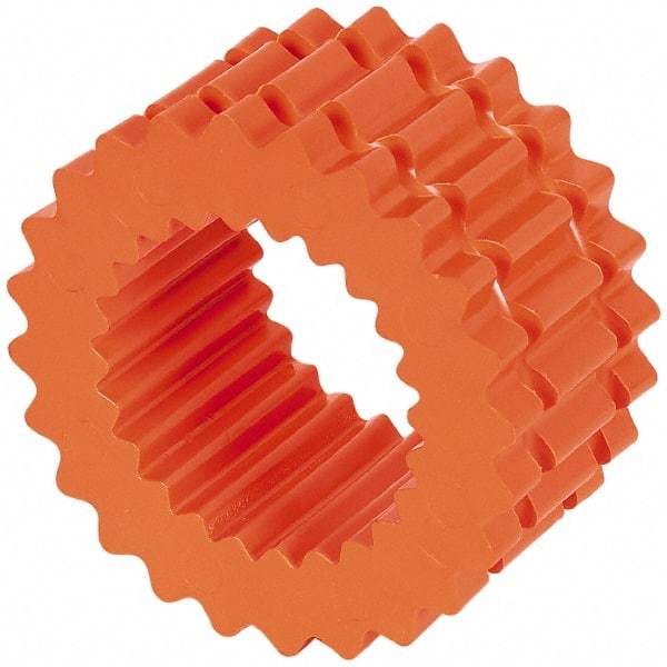 Lovejoy - 9 One Piece Solid Flexible Coupling Sleeve Insert - 6" OD, 3" OAL, Hytrel - Eagle Tool & Supply