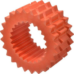 Lovejoy - 10 One Piece Solid Flexible Coupling Sleeve Insert - 7.06" OD, 3.44" OAL, Hytrel - Eagle Tool & Supply
