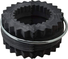 Lovejoy - 11 Two Piece Flexible Coupling Sleeve Insert - 8.19" OD, 4" OAL, EPDM - Eagle Tool & Supply