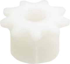 Poly Hi Solidur - 9 Teeth, 1/4" Chain Pitch, Chain Size 25, Roller Chain Sprockets - Eagle Tool & Supply