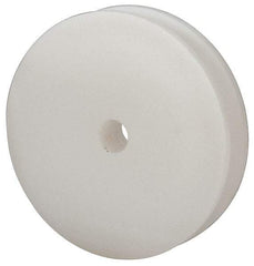 Poly Hi Solidur - 1/2" Bore, 3.85" Outside Diam, Finished Bore V-Belt Sheave - 3/4" Wide - Eagle Tool & Supply