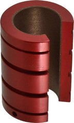 Pacific Bearing - 1" ID, 3,525 Lb Static Load Capacity, Open Linear Bearing - 1-9/16" OD - Eagle Tool & Supply