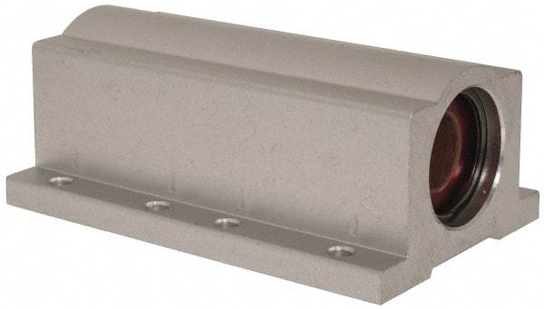 Pacific Bearing - 5/8" ID, 4" OAL x 1-5/8" OAH Closed Twin Pillow Block - 4 Inch Overall Length x 1-5/8 Inch Overall Height x 2-1/2 Inch Width, - Eagle Tool & Supply