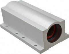 Pacific Bearing - 1-1/2" ID, 9" OAL x 3-1/4" OAH Closed Twin Pillow Block - 9 Inch Overall Length x 3-1/4 Inch Overall Height x 4-3/4 Inch Width, - Eagle Tool & Supply