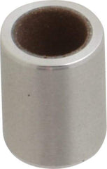 Pacific Bearing - 1/4" Inside x 3/8" Outside Diam, Aluminum Anti-Friction Sleeve Bearing - 1/2" OAL - Eagle Tool & Supply