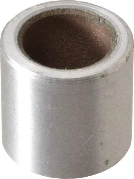 Pacific Bearing - 1/2" Inside x 3/4" Outside Diam, Aluminum Anti-Friction Sleeve Bearing - 1" OAL - Eagle Tool & Supply