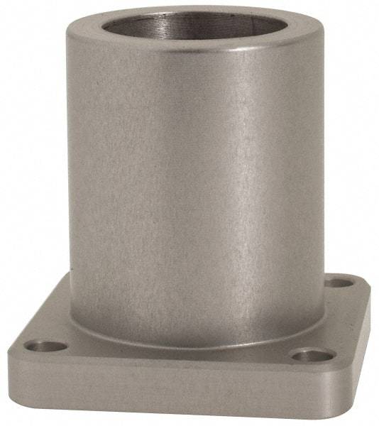 Pacific Bearing - 1/2" ID, 1.63" OAW x 1.687" OALFlange Mounted Bearing - 975 Lb Static Cap - Eagle Tool & Supply