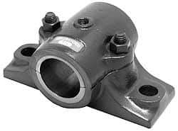 Made in USA - 4-1/4" OALSplit Bearing - Cast Iron - Eagle Tool & Supply