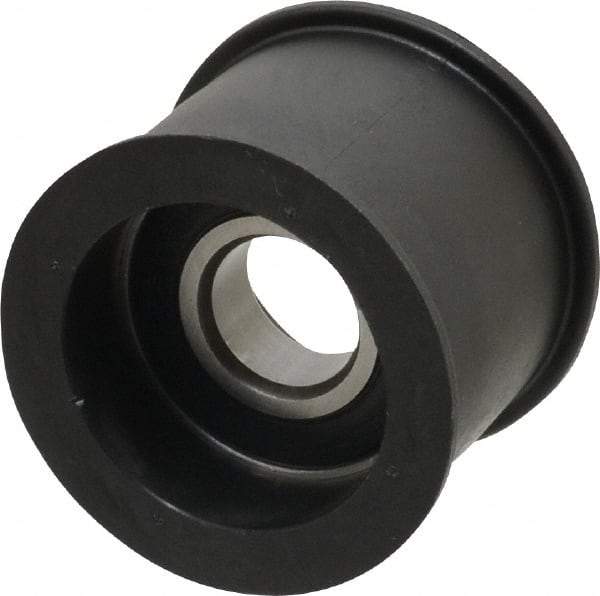 Fenner Drives - 17 Inside x 2.07" Outside Diam, 1.37" Wide Pulley Slot, Glass Reinforced Nylon Idler Pulley - For Use with Flat Belts, 1-1/8" Wide - Eagle Tool & Supply