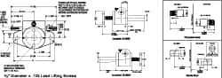 Duff-Norton - 1/2 Ton Capacity, 12" Lift Height, Inverted Mechanical Screw Actuator - Top Plate - Eagle Tool & Supply