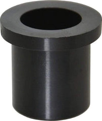 Poly Hi Solidur - 5/8" Inside x 13/16" Outside Diam, Nylon Sleeve Bearing - 1-1/16" Outside Diam, 5/32" Flange Thickness, 1" OAL - Eagle Tool & Supply