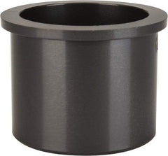 Poly Hi Solidur - 1-1/2" Inside x 1-3/4" Outside Diam, Nylon Sleeve Bearing - 2" Outside Diam, 1/8" Flange Thickness, 1-1/2" OAL - Eagle Tool & Supply