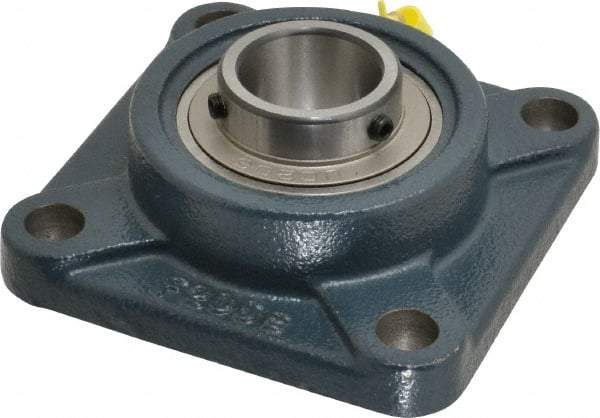 Value Collection - 108mm OAL4-Bolt Metric Flange - 4300 Lb Dyn Cap, Cast Iron - Eagle Tool & Supply