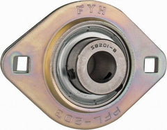 Value Collection - 3-3/16" OAL2-Bolt Flange - 1160 Lb Dyn Cap, Steel - Eagle Tool & Supply