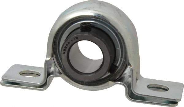 Value Collection - 3-27/32" OALPillow Block - 1560 Lb Dyn Cap, Steel - Eagle Tool & Supply
