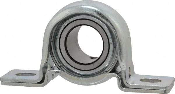 Value Collection - 4-1/4" OALPillow Block - 1700 Lb Dyn Cap, Steel - Eagle Tool & Supply