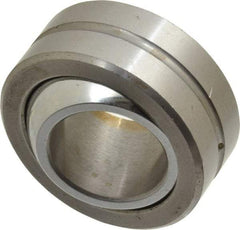 Made in USA - 3/4" Bore Diam, 31,920 Lb Dynamic Capacity, 3/4" Wide, Ball-Joint Spherical Plain Bearing - 1-7/16" OD - Eagle Tool & Supply