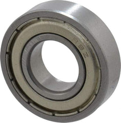 Tritan - 1/2" Bore Diam, 1-1/8" OD, Double Shield Deep Groove Radial Ball Bearing - 5/16" Wide, 1 Row, Round Bore, 535 Lb Static Capacity, 1,148 Lb Dynamic Capacity - Eagle Tool & Supply