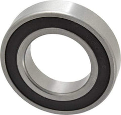 Tritan - 35mm Bore Diam, 62mm OD, Double Seal Deep Groove Radial Ball Bearing - 14mm Wide, 1 Row, Round Bore, 2,310 Lb Static Capacity, 3,600 Lb Dynamic Capacity - Eagle Tool & Supply