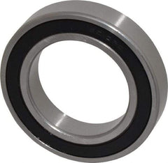 Tritan - 50mm Bore Diam, 80mm OD, Double Seal Deep Groove Radial Ball Bearing - 16mm Wide, 1 Row, Round Bore, 3,700 Lb Static Capacity, 4,900 Lb Dynamic Capacity - Eagle Tool & Supply