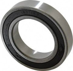 Tritan - 55mm Bore Diam, 90mm OD, Double Seal Deep Groove Radial Ball Bearing - 18mm Wide, 1 Row, Round Bore, 4,850 Lb Static Capacity, 6,350 Lb Dynamic Capacity - Eagle Tool & Supply
