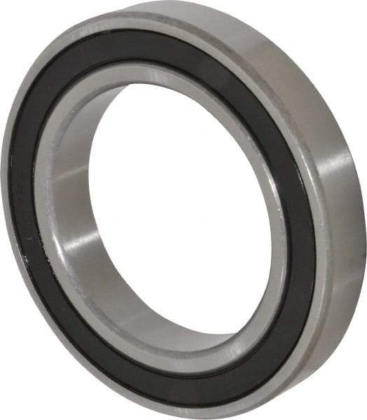 Tritan - 85mm Bore Diam, 130mm OD, Double Seal Deep Groove Radial Ball Bearing - 22mm Wide, 1 Row, Round Bore, 9,700 Lb Static Capacity, 11,100 Lb Dynamic Capacity - Eagle Tool & Supply